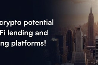 develop a lending and borrowing dapp, fork aave and compound