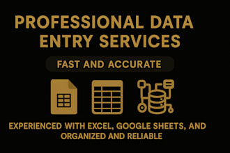 data entry for you