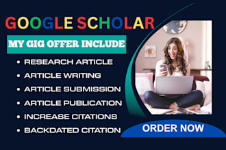 increase citations on google scholar with backdated references