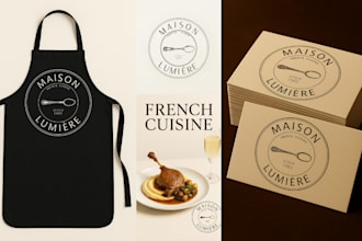 design a professional logo and brand identity