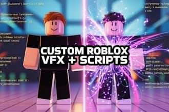make stunning roblox vfx or script to boost your roblox game