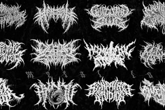forge your custom metal band logo