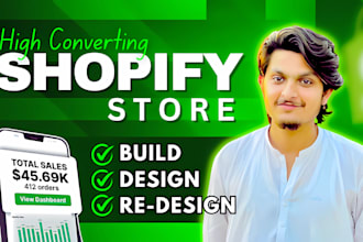 design a stunning shopify store that drives real sales