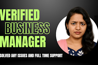 create fresh verified fb business manager and ads account