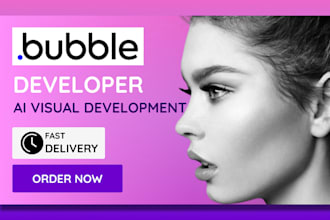 develop your nocode bubble website bubble saas bubble mvp with bubble ai