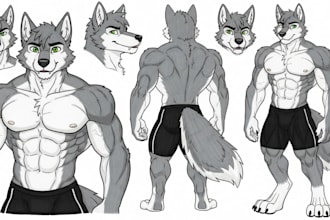 fursona furry art nsfw art fursona character furry commission sfw headshot