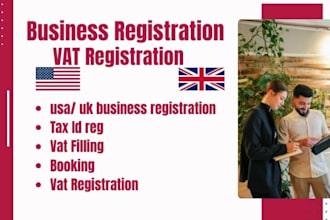 do USA ltd company registration USA company formation ein vat registration eori