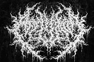 death metal, deathcore, metalcore logo band merch