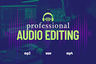 edit and mix your podcast audio
