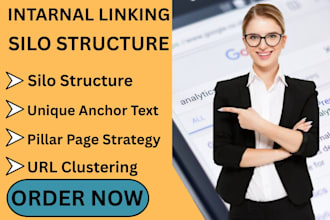 build SEO internal links with smart silo structure