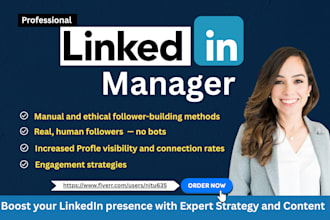 optimize and manage your linkedin to attract real followers and build authority