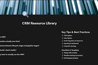 manage and optimize your CRM system with ongoing data support