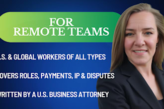 legal agreements for remote teams as your business attorney