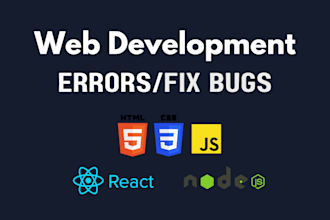 provide top notch frontend web development service, fix bugs, responsive issues
