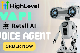 build ai voice agent on vapi ai gohighlevel ai voice agent retell ai
