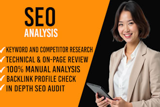 do SEO audit and competitor analysis for your website