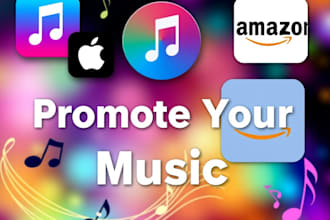 promote your itunes apple music amazon music promotion
