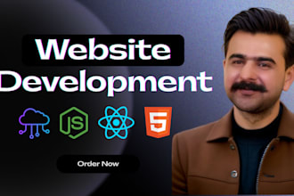 custom build or update your website as full stack web developer