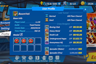 do an account overview and progression roadmap