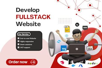 do full stack website development