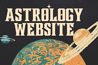 build astrology website tarot reading spiritual website astrology calculator