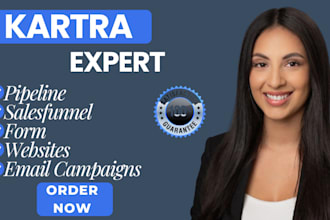 be your expert kartra virtual assistant for funnels and automation setup