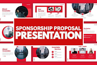 design brand sponsorship deck event sponsorship proposal powerpoint presentation