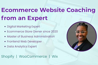 shopify or woocommerce store coaching