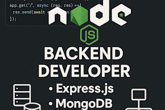 do backend web development and bugs fixing in core nodejs