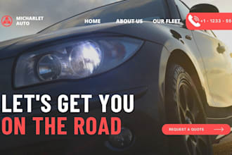 build airport transfer website, chauffeur, vtc, limousine, taxi booking website