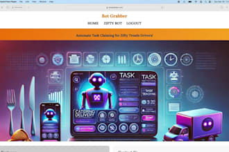 develop roadie bot grabber bot doordash uber bot instacart bot zifty bot spark b