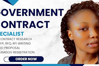 write winning rfp, rfq, rfi responses, bid proposals, and govt contracts