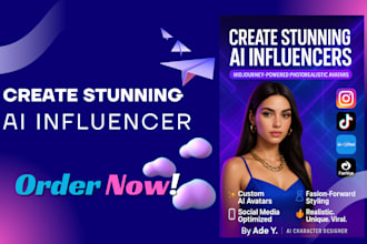 create realistic ai, influencer for instagram, socia media, fanvue onlyfan model