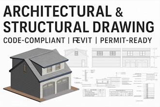 create complete architectural and structural drawings in revit