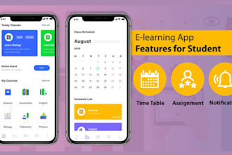 design and develop an educational elearning apps or quiz app