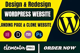 build wordpress site using elementor pro, crocoblock, astra, woocommerce