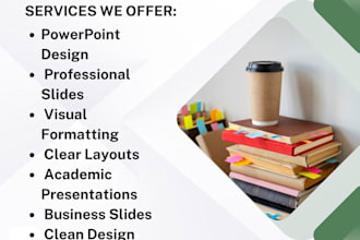design powerpoint slides for you