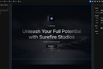 design a custom, responsive website in framer