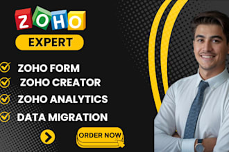 setup zoho analytics zoho creator zoho form zoho one zoho crm data migration