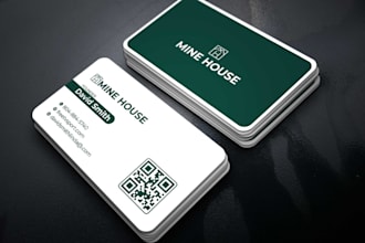do professional modern business card design