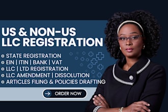 register reinstate amend or dissolve us or non us llc ltd bank account ein itin