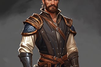 draw your dnd character art
