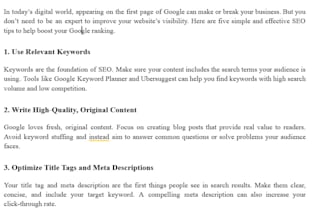 write high quality SEO blog posts using ai and human editing