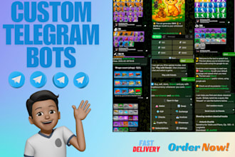 build custom telegram bot for you