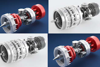 create custom 3d aircraft components engines and mechanical parts