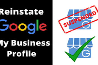 reinstate suspended gmb listings verify disabled google my business profile