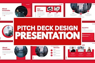 redesign powerpoint template pitch deck presentation branded PPT for business
