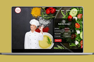 design a profitable shopify store for meal prep food delivery catering website