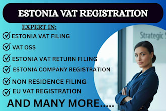 do vat and company registration for estonia professionally
