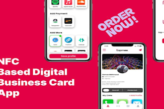 develop nfc reader app, nfc writter app, rfid app, nfc payment app, nfc solution
